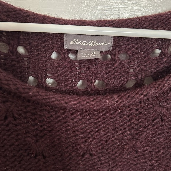 Wool Blend Eddie Bauer Sweater - Picture 2 of 4